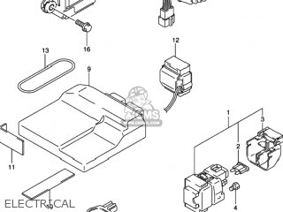 ELECTRICAL - GSXR750 2000 (Y) USA (E03)