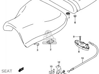 SEAT - GSXR750 2001 (K1) USA (E03)