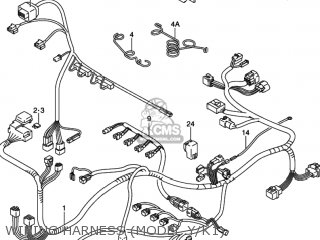 WIRING HARNESS (MODEL Y/K1) - GSXR750 2001 (K1) USA (E03)