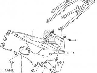 FRAME - GSXR750 2002 (K2) USA (E03)