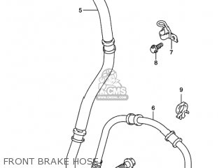 FRONT BRAKE HOSE - GSXR750 2002 (K2) USA (E03)