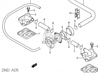 2ND AIR - GSXR750 2003 (K3) USA (E03)