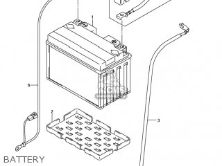 BATTERY - GSXR750 2004 (K4) USA (E03)