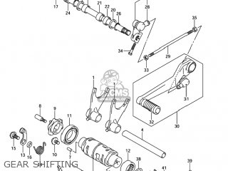 GEAR SHIFTING - GSXR750 2004 (K4) USA (E03)