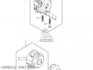 HANDLE SWITCH - GSXR750 2004 (K4) USA (E03)