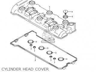 CYLINDER HEAD COVER - GSXR750 2005 (K5) USA (E03)