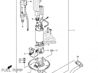 FUEL PUMP - GSXR750 2005 (K5) USA (E03)