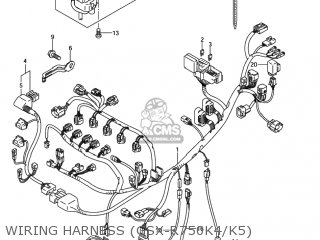 WIRING HARNESS (GSX-R750K4/K5) - GSXR750 2005 (K5) USA (E03)