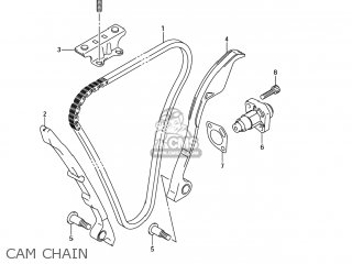 CAM CHAIN - GSXR750 2006 (K6) USA (E03)