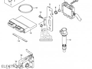 ELECTRICAL - GSXR750 2006 (K6) USA (E03)