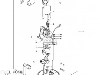 FUEL PUMP - GSXR750 2006 (K6) USA (E03)