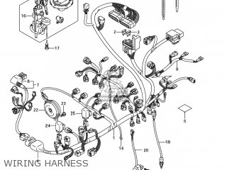 WIRING HARNESS - GSXR750 2006 (K6) USA (E03)