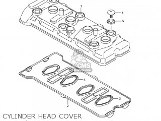 CYLINDER HEAD COVER - GSXR750 2007 (K7) USA (E03)