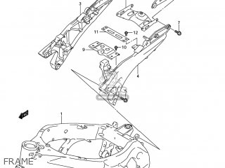 FRAME - GSXR750 2007 (K7) USA (E03)
