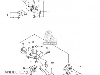 HANDLE LEVER - GSXR750 2007 (K7) USA (E03)