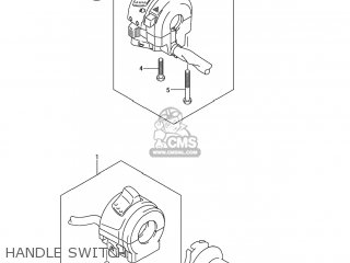 HANDLE SWITCH - GSXR750 2007 (K7) USA (E03)