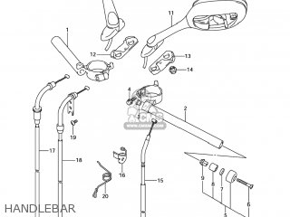 HANDLEBAR - GSXR750 2007 (K7) USA (E03)