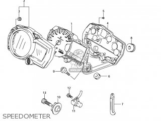SPEEDOMETER - GSXR750 2007 (K7) USA (E03)