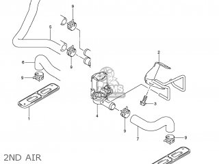 2ND AIR - GSXR750 2008 (K8) USA (E03)