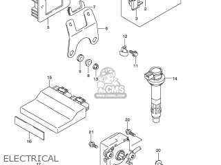 ELECTRICAL - GSXR750 2008 (K8) USA (E03)