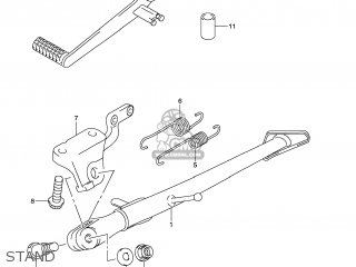 STAND - GSXR750 2008 (K8) USA (E03)