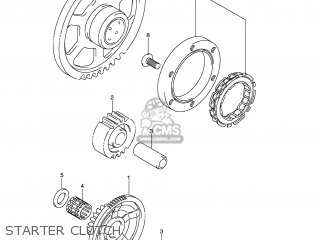 STARTER CLUTCH - GSXR750 2008 (K8) USA (E03)