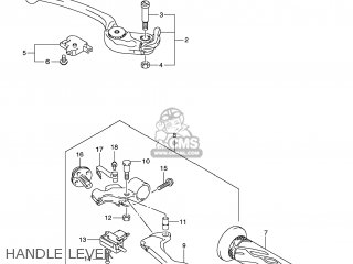 HANDLE LEVER - GSXR750 2009 (K9) USA (E03)