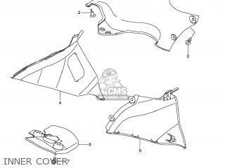INNER COVER - GSXR750 2009 (K9) USA (E03)