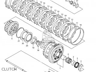 CLUTCH - GSXR750 2011 (L1) USA (E03)