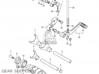 GEAR SHIFTING - GSXR750 2011 (L1) USA (E03)