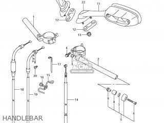 HANDLEBAR - GSXR750 2011 (L1) USA (E03)