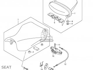 SEAT - GSXR750 2011 (L1) USA (E03)
