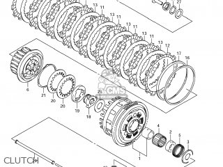 CLUTCH - GSXR750 2012 (L2) USA (E03)