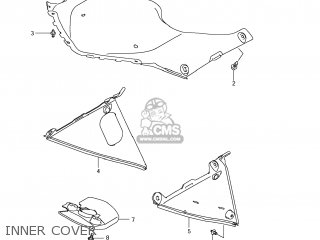 INNER COVER - GSXR750 2012 (L2) USA (E03)