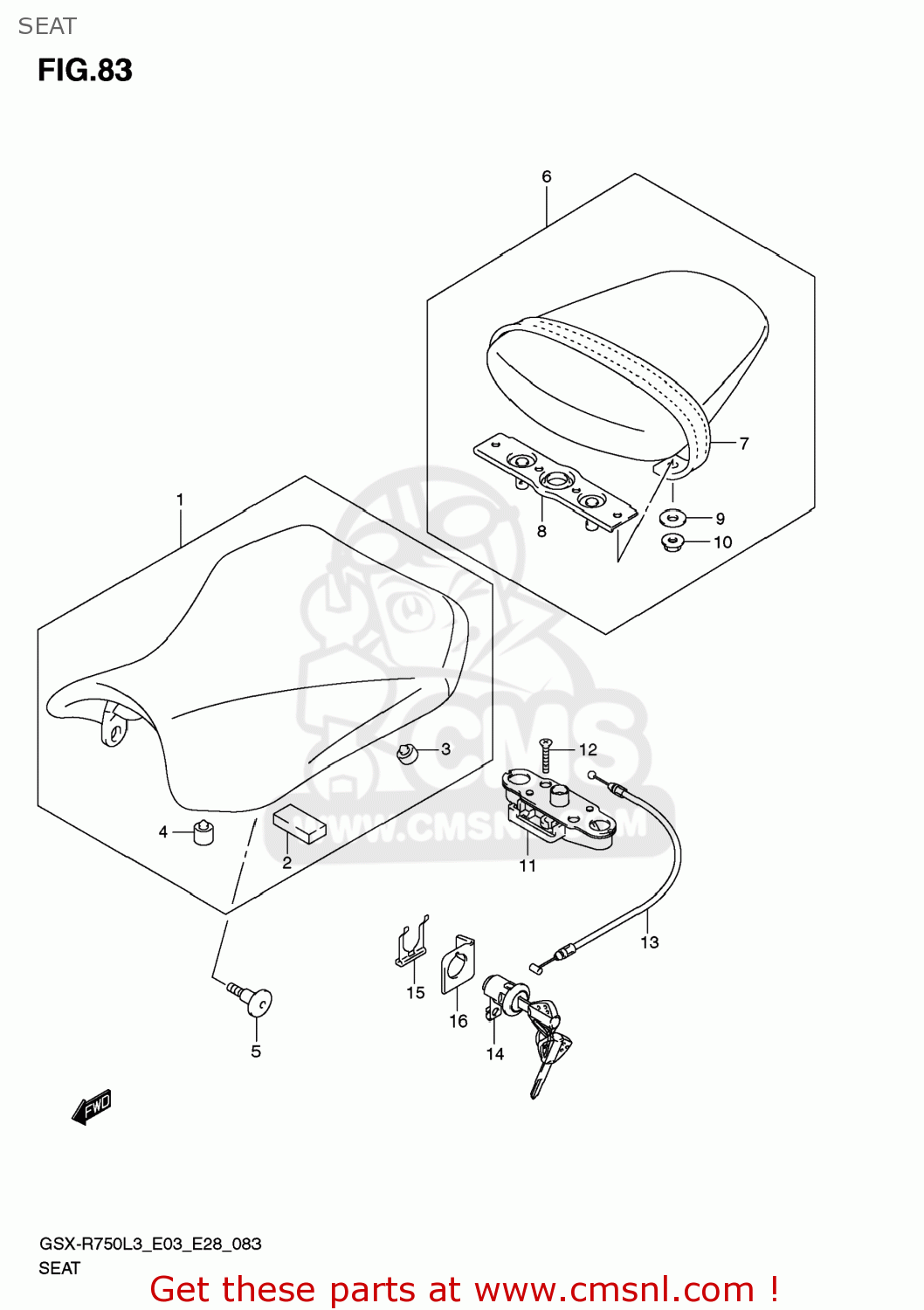 SEAT GSXR750 2013 (L3) USA (E03)