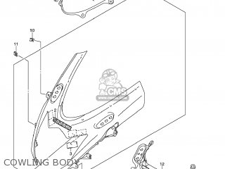 COWLING BODY - GSXR750 2013 (L3) USA (E03)