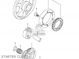 STARTER CLUTCH - GSXR750 2013 (L3) USA (E03)