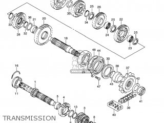 TRANSMISSION - GSXR750 2013 (L3) USA (E03)