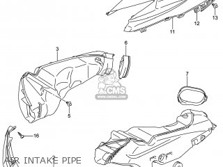 AIR INTAKE PIPE - GSXR750 2014 (L4) USA (E03)