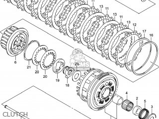 CLUTCH - GSXR750 2014 (L4) USA (E03)