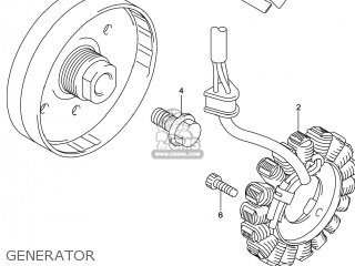GENERATOR - GSXR750 2014 (L4) USA (E03)