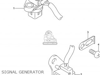 SIGNAL GENERATOR - GSXR750 2014 (L4) USA (E03)