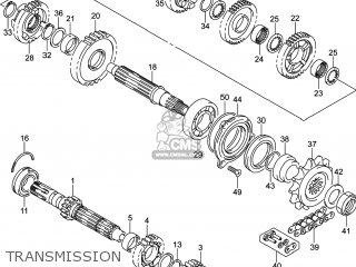 TRANSMISSION - GSXR750 2014 (L4) USA (E03)