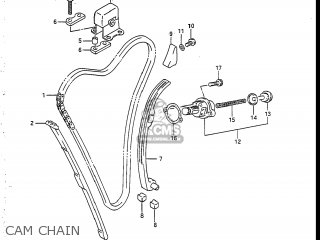 CAM CHAIN - GSXR750R 1986 (G) USA (E03)