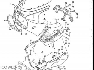 COWLING - GSXR750R 1986 (G) USA (E03)