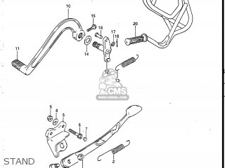 STAND - GSXR750R 1986 (G) USA (E03)