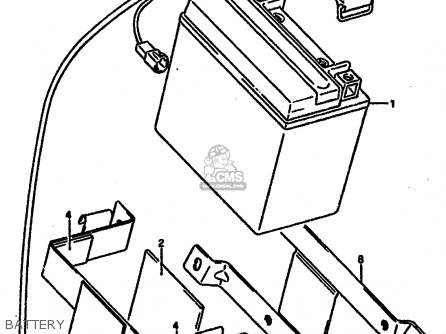 BATTERY - GSXR750R 1989 (K) (E01 E02 E04 E22)