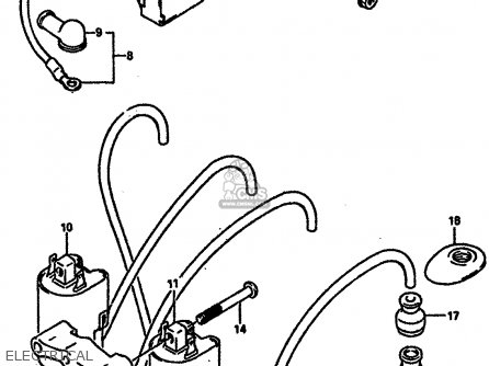 ELECTRICAL - GSXR750R 1989 (K) (E01 E02 E04 E22)