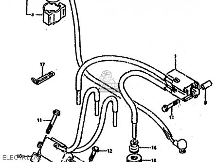 ELECTRICAL - GSXR750SP 1994 (R) FRANCE GERMANY (E04 E22)