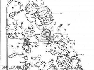 SPEEDOMETER - GSXR750W 1993 (P) USA (E03)